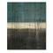Designart - Teal Meets Grey Abstract Art - Modern Print on Natural Pine Wood